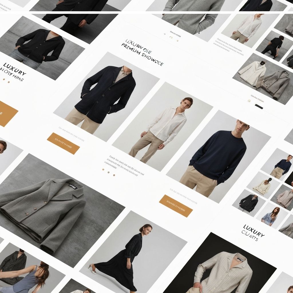 E-commerce Mode - E-commerce développé par Boutique Mode Luxe