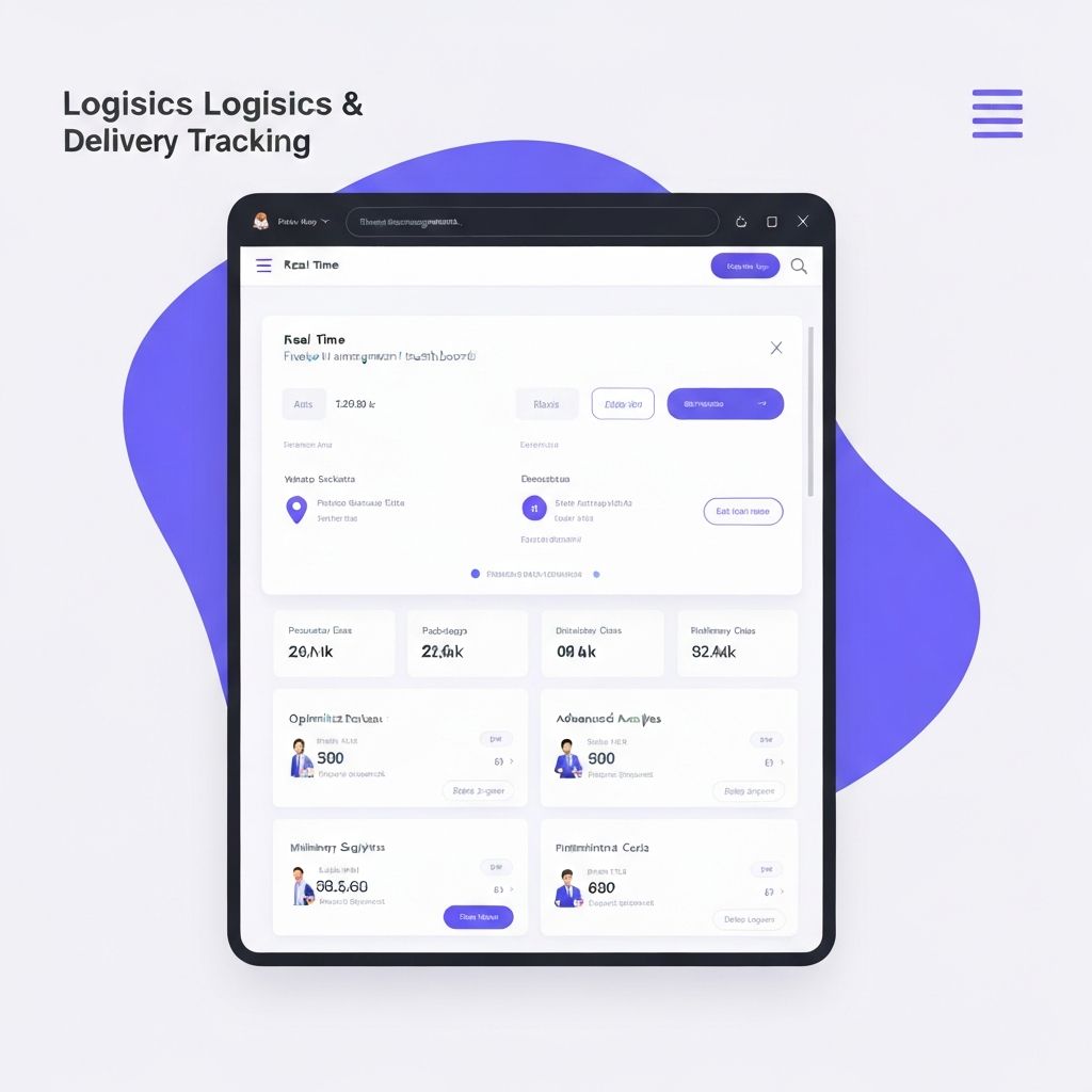 Plateforme Logistique - Web app développé par Entreprise Logistique Nationale