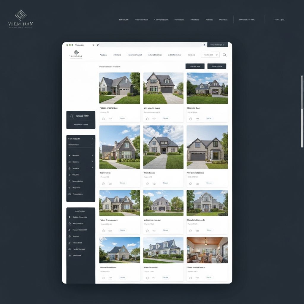 Agence Immobilière - Site vitrine développé par Immobilier Premium Sarl