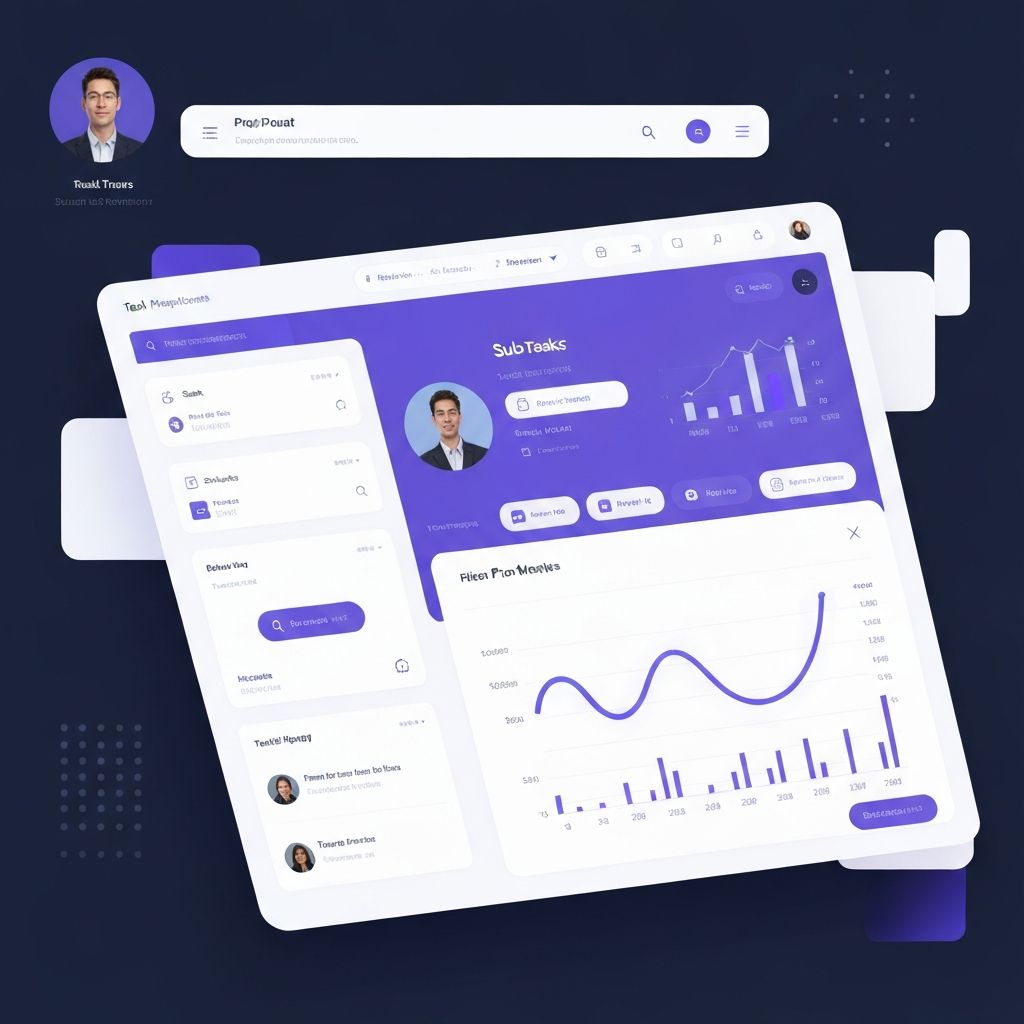 Dashboard SaaS moderne